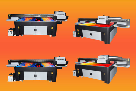 Персонализируемый принтер сверхвысокого среднего высоты большого формата 4130 X 2000 X 1300 мм с черными цветами чернил