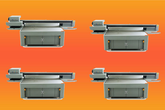 Ультрафиолетовый плоский принтер с переменной точкой с печатным головкой Epson DX5 для жесткой гибкой печати