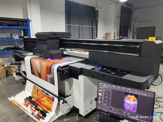 1.8m CMYK / White Roll to Roll принтер с высоким разрешением