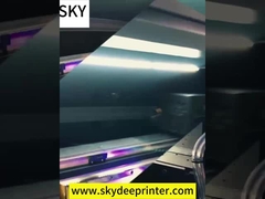 Пигментный чернила на водной основе DTF принтер со скоростью 4 кв.м/ч и шириной печати 600 мм